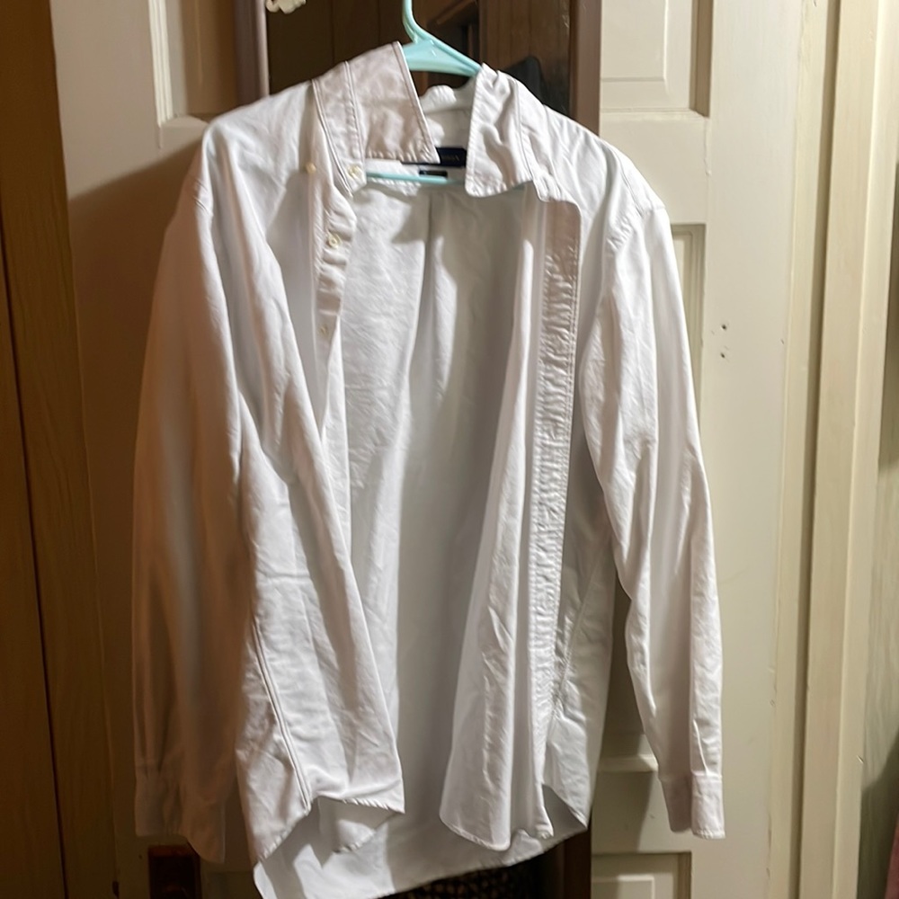Men’s Ralph Lauren white long sleeve button down